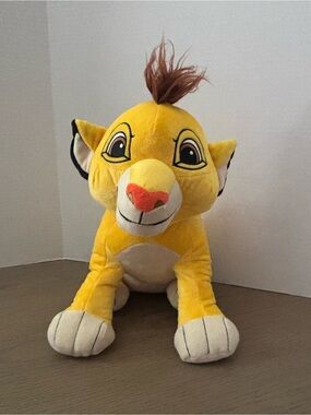 Disney Lion King Simba Plush Stuffed Animal Kohl's The Big One 12" Tall